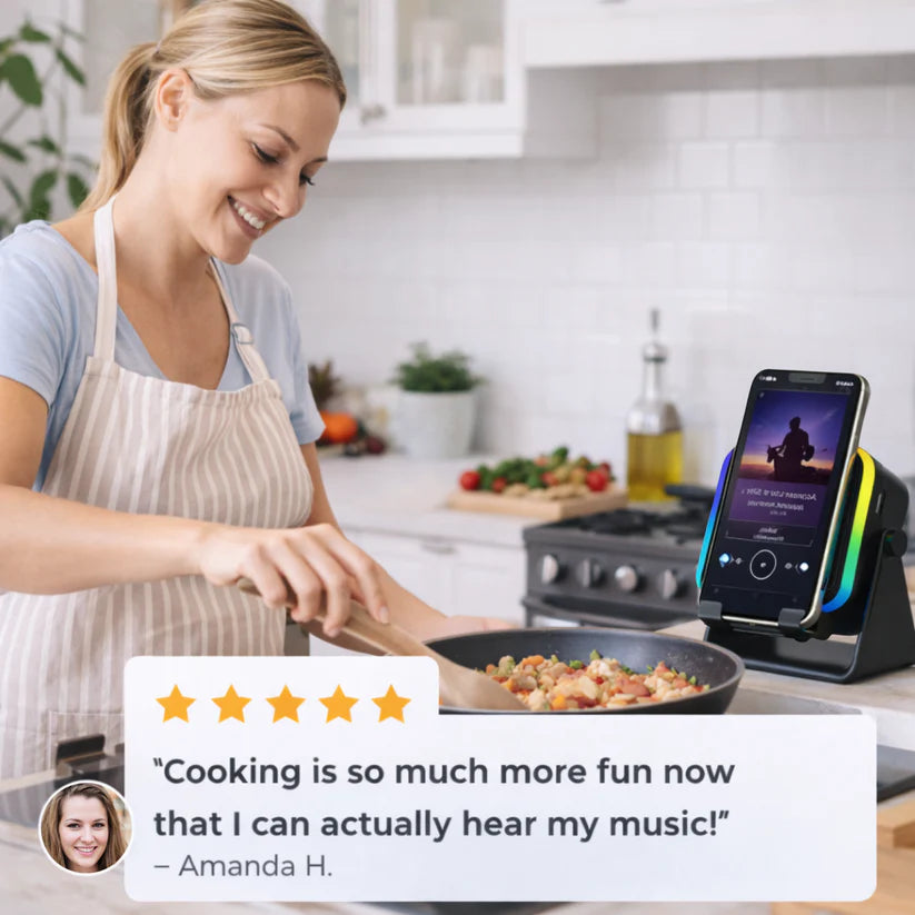 Juvanex™ 3 In 1 Phone Induction Speaker