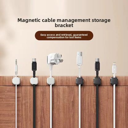 Magnetic Cable Organizer for Desktop