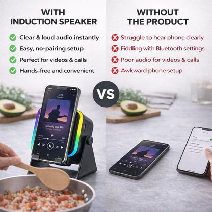 Juvanex™ 3 In 1 Phone Induction Speaker