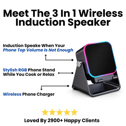 Juvanex™ 3 In 1 Phone Induction Speaker